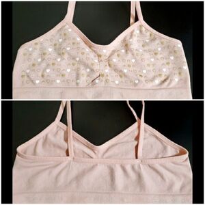 💛Tahari Seamless Heart Patterned Bra💛